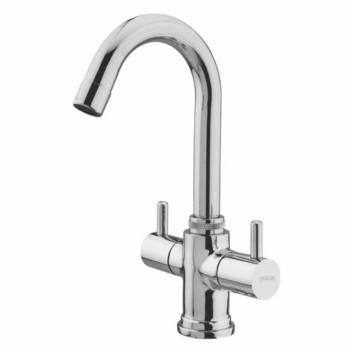 Centre Hole Basin Mixer Chrome